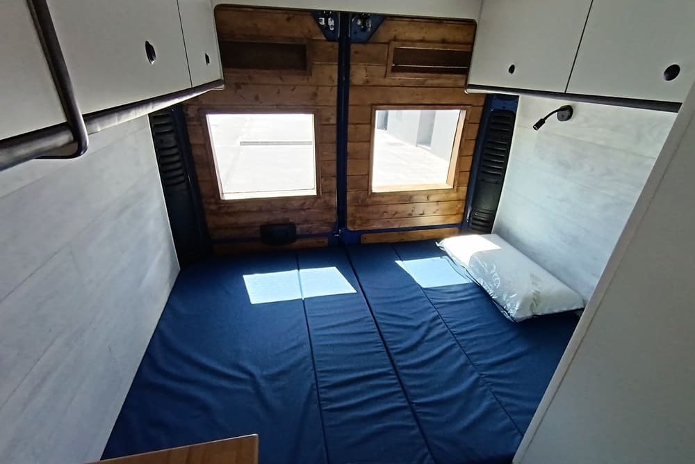 Distribución camper
