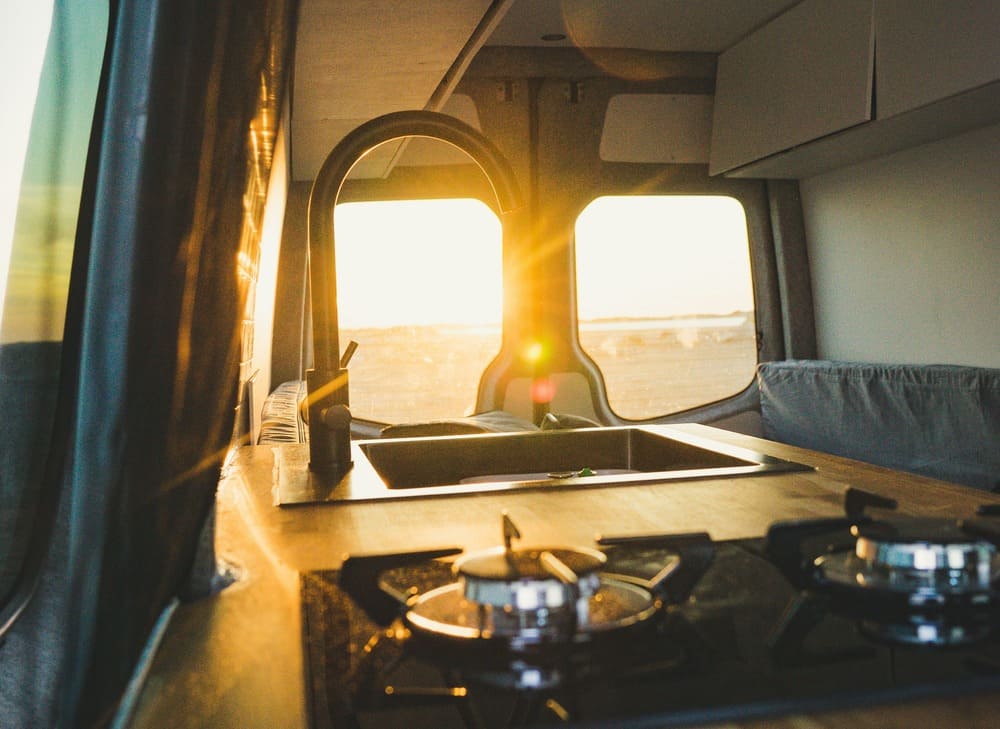 Interior camper